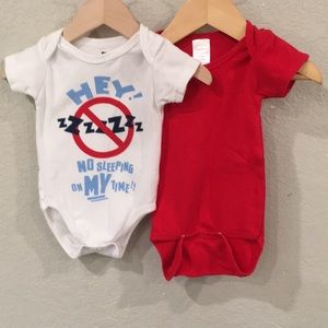 DG Baby Bambini Baby‎ Boys Sz 3-6M Bodysuit Set 100% Cotton